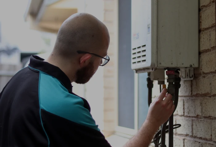 Successful gas water heater installation