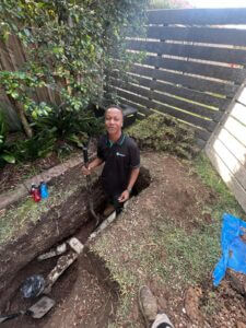 Blocked Drain Plumbing Job The Clean Plumber Employee