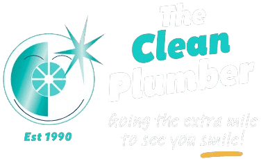 The Clean Plumber - Logo New established 1990