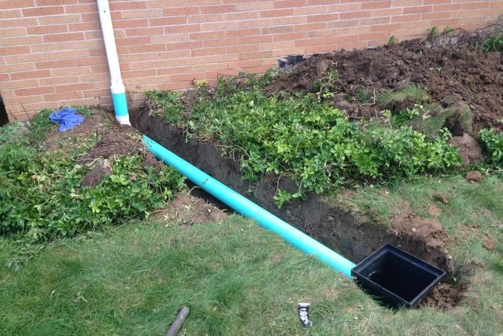 Subsoil-dranage Subsoil-dranage